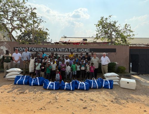 Women, Orphans, Needy and Sick (WONS) – Zambian Chapter SCI Delivers Bell Blue Bags