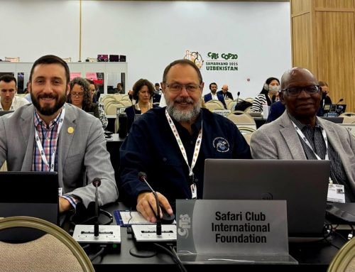 SCI Foundation Supports Sustainable Use Conservation on the World Stage